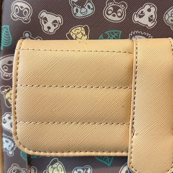 Nintendo Bioworld Animal Crossing 11” Mini Backpack Switch Purse Gray Tom Nook - Picture 9 of 9